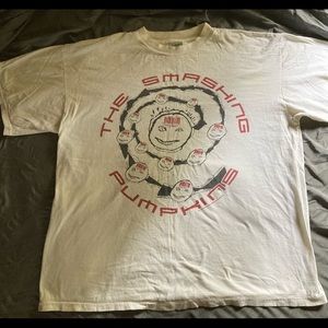 Smashing Pumpkins Vintage 1996 Barcode tee